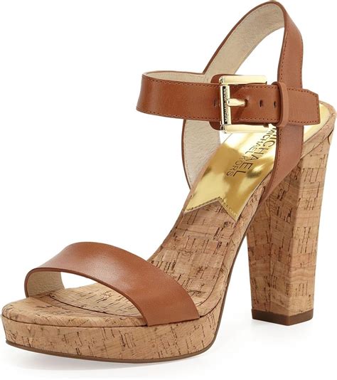 buy michael kors sandals|michael kors genuine leather sandals.